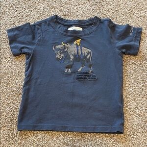 Columbia Boys 3T Navy Tee with Buffalo Graphic
